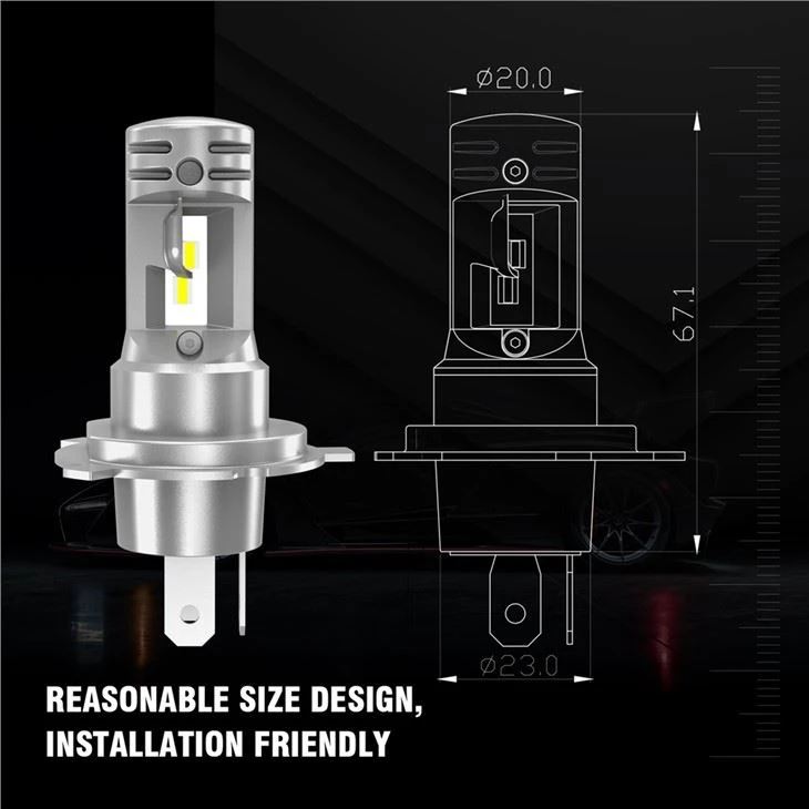 2019 Auto Lighting System With E-MARK And DOT Certificate V10P Headlight