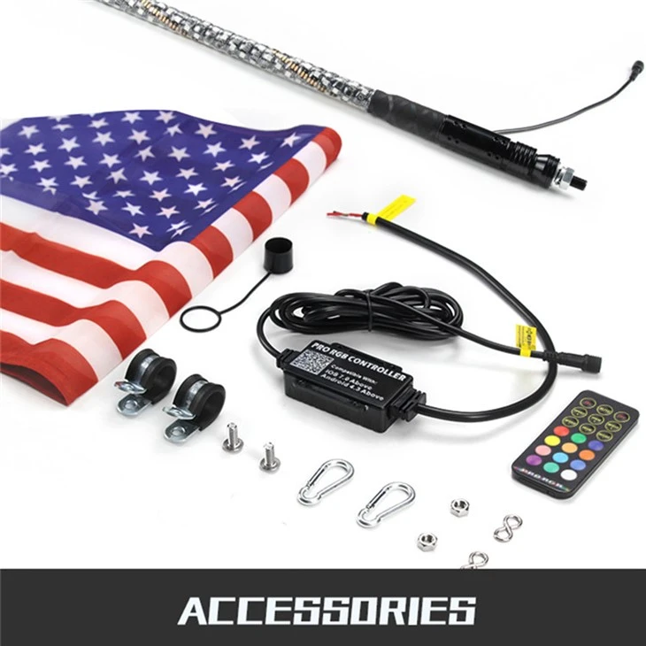 Chasing RGB App And Remote Control 5050 Spiral Style Thick For UTV ATV